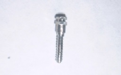 歯科用スクリュウ部品　φ1.2×10　材質　純チタン　　