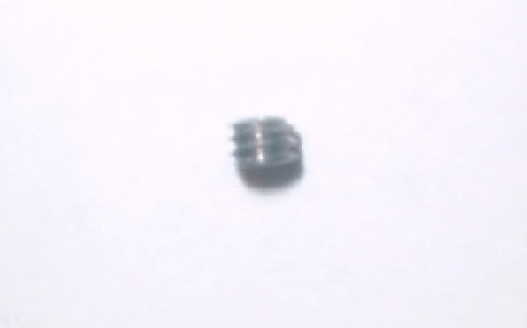 ペースメーカ埋込ネジ　ツバ無　M2×1.2　六角穴貫通　材質　純チタン